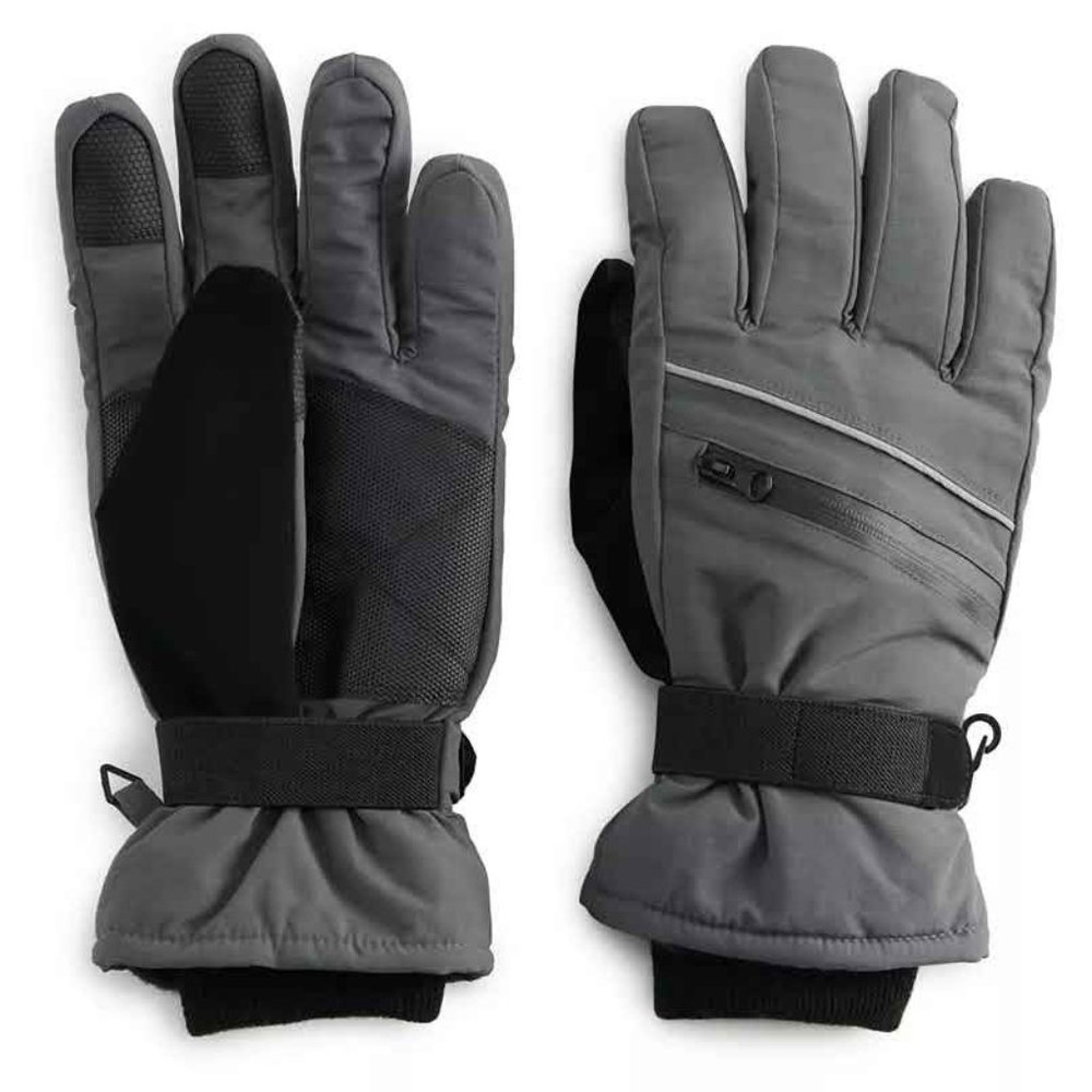 Tek Gear® Men's Touch Screen Ski Gloves Size S/M